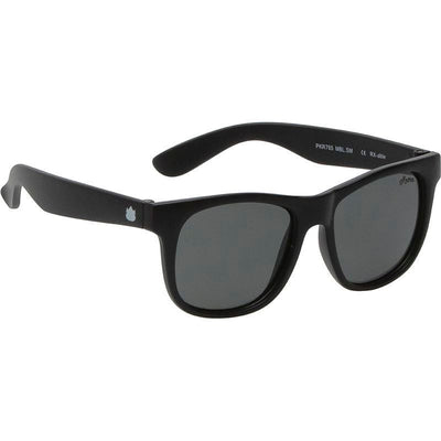 PKR765 RETRO, Matte Black/Smoke Polarised Lenses