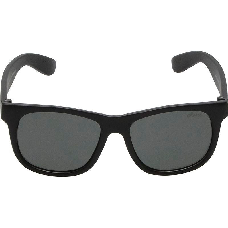 PKR765 RETRO, Matte Black/Smoke Polarised Lenses
