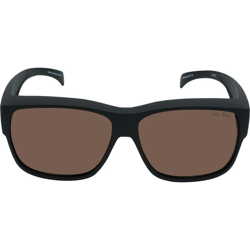 P208, Matte Black/Brown Polarised Lenses