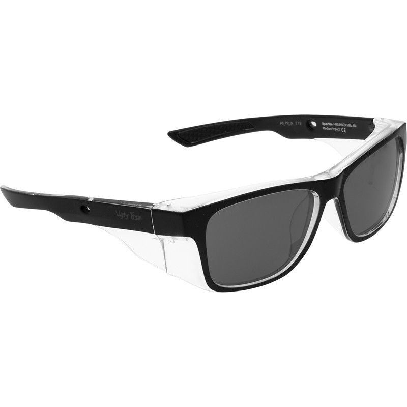 Sparkie Safety RS545RX, Matte Black/Smoke Lenses