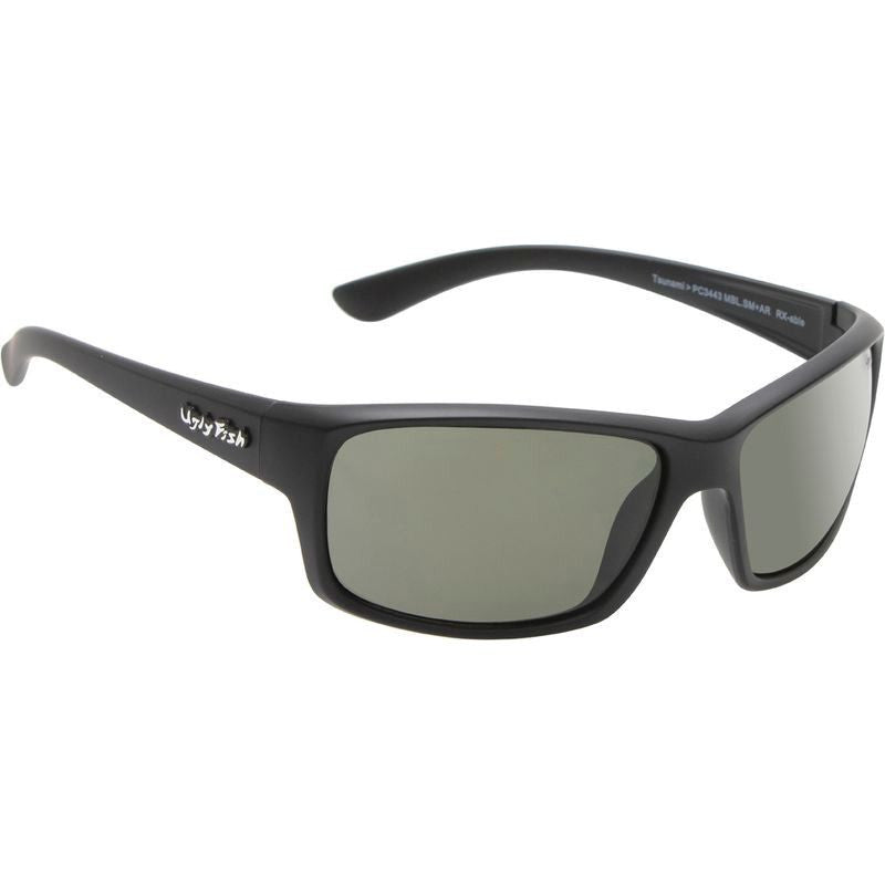Tsunami, Matte Black/Smoke Polarised Lenses
