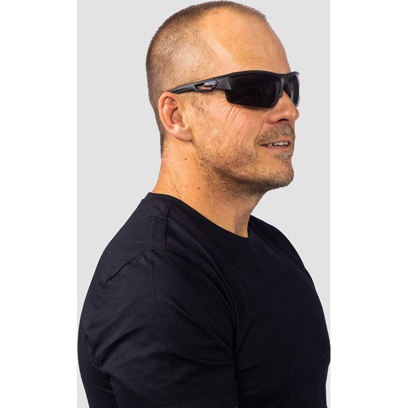 Wrench Safety RSP7003, Matte Black/Smoke Polarised Lenses