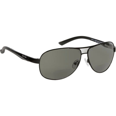 Galaxy, Matte Black/Bifocal + 2.5 Smoke Polarised Lenses