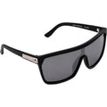 Ugly Fish Gambit PR4830 Matte Black Silver Mirror Polarised Angle