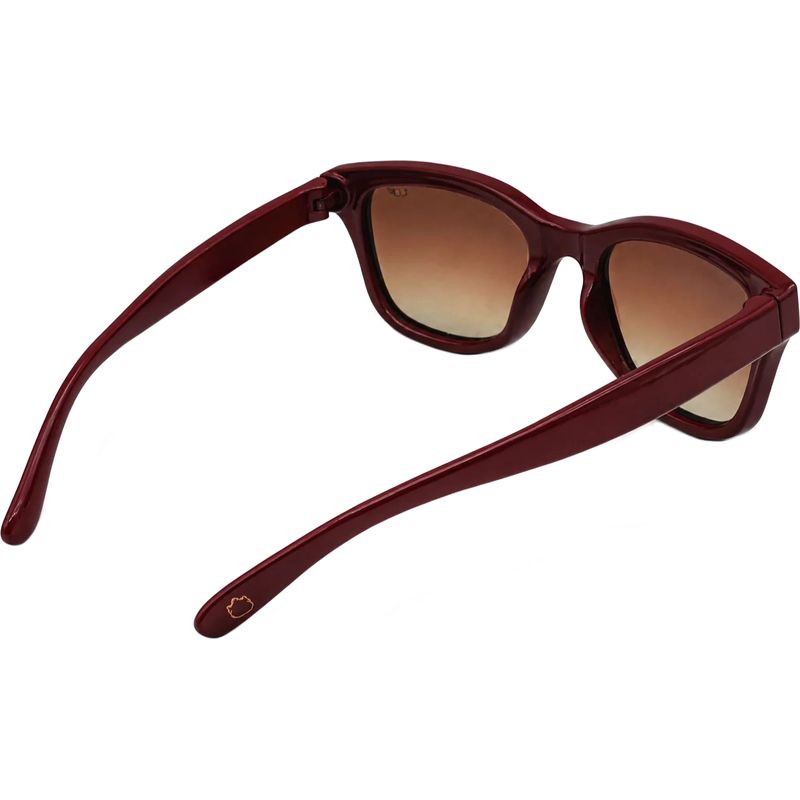Ugly Fish PU5353 Red Brown Gradient Polarised Side