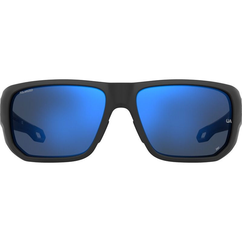 UA Attack 2, Black/Blue Mirror Polarised Lenses