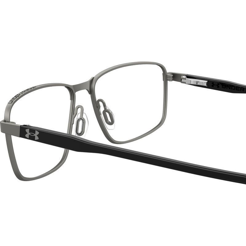 UA 5034/G, Matte Dark Ruthenium Black/Clear Lenses
