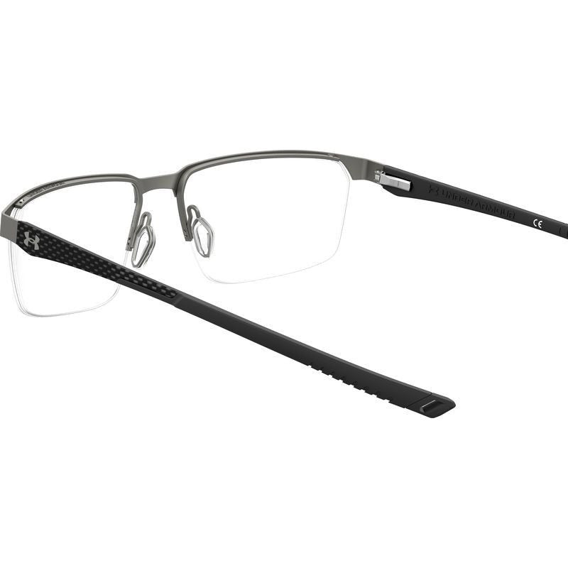 UA 5049/G, Matte Dark Ruthenium Black/Clear Lenses