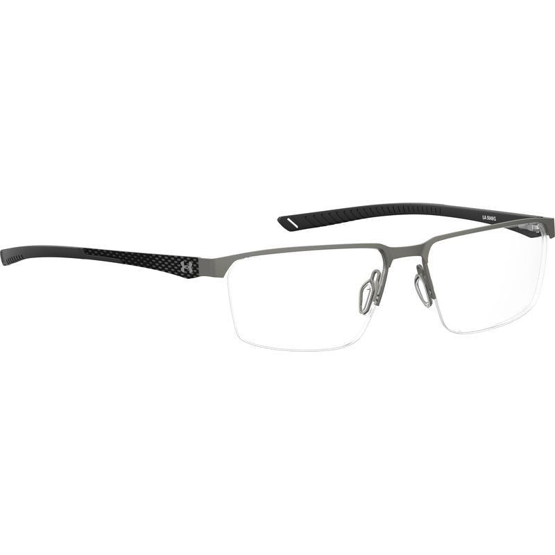 UA 5049/G, Matte Dark Ruthenium Black/Clear Lenses
