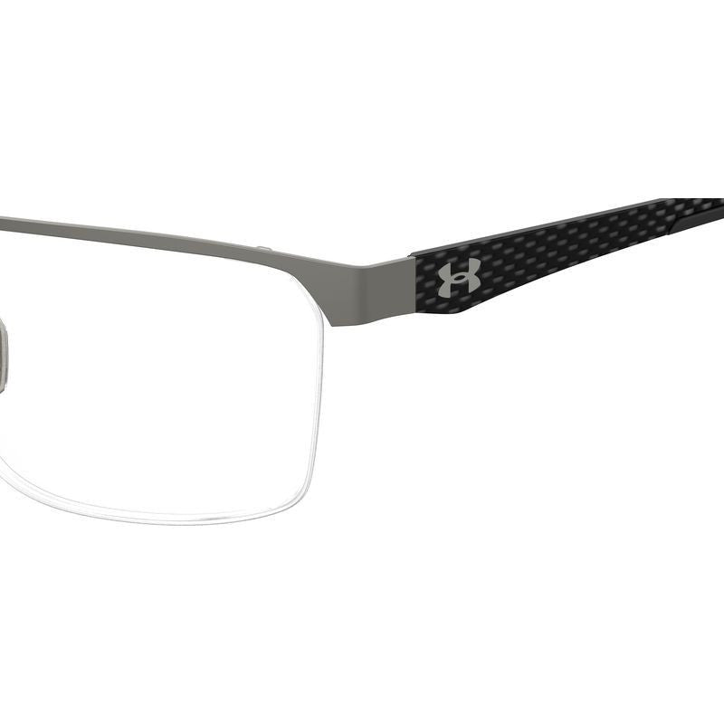 UA 5049/G, Matte Dark Ruthenium Black/Clear Lenses