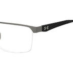 UA 5049/G, Matte Dark Ruthenium Black/Clear Lenses