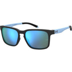 UA Assist 2, Matte Black and Blue/Blue Mirror Lenses