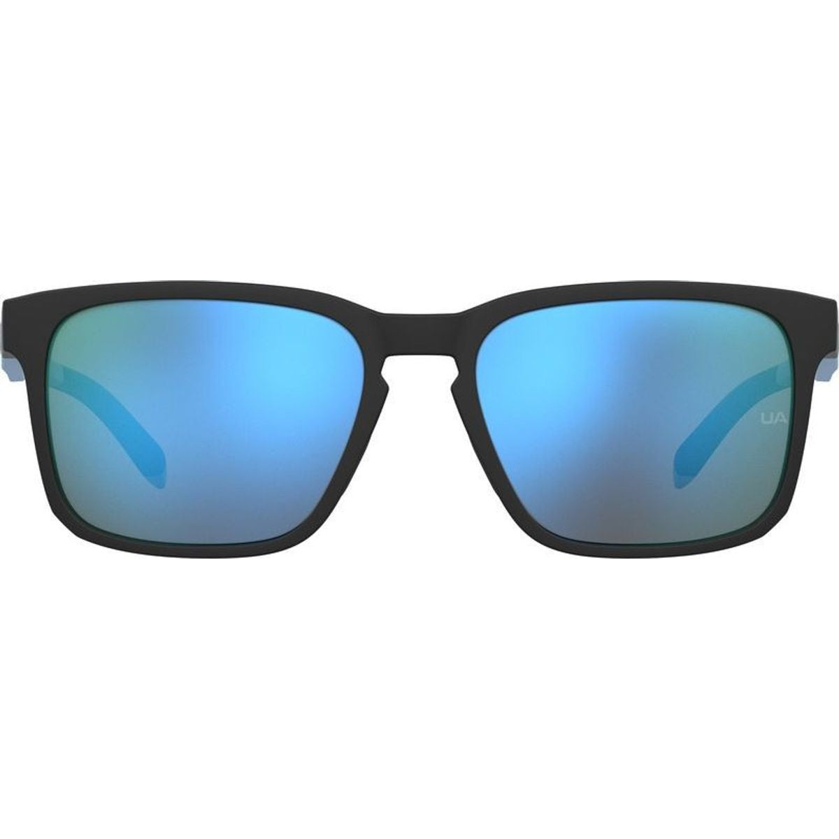 UA Assist 2, Matte Black and Blue/Blue Mirror Lenses