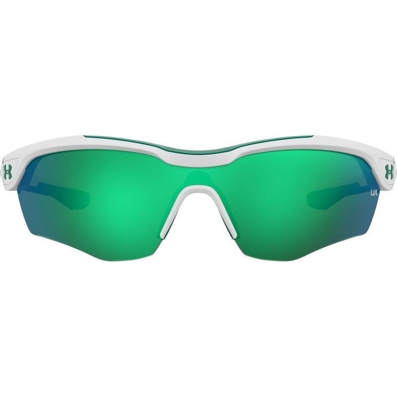 UA Yard Pro Jr, White Green/Green Mirror Lenses