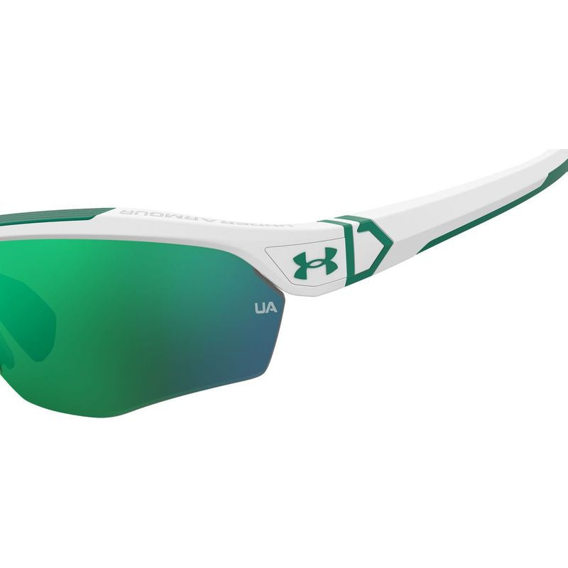 UA Yard Pro Jr, White Green/Green Mirror Lenses