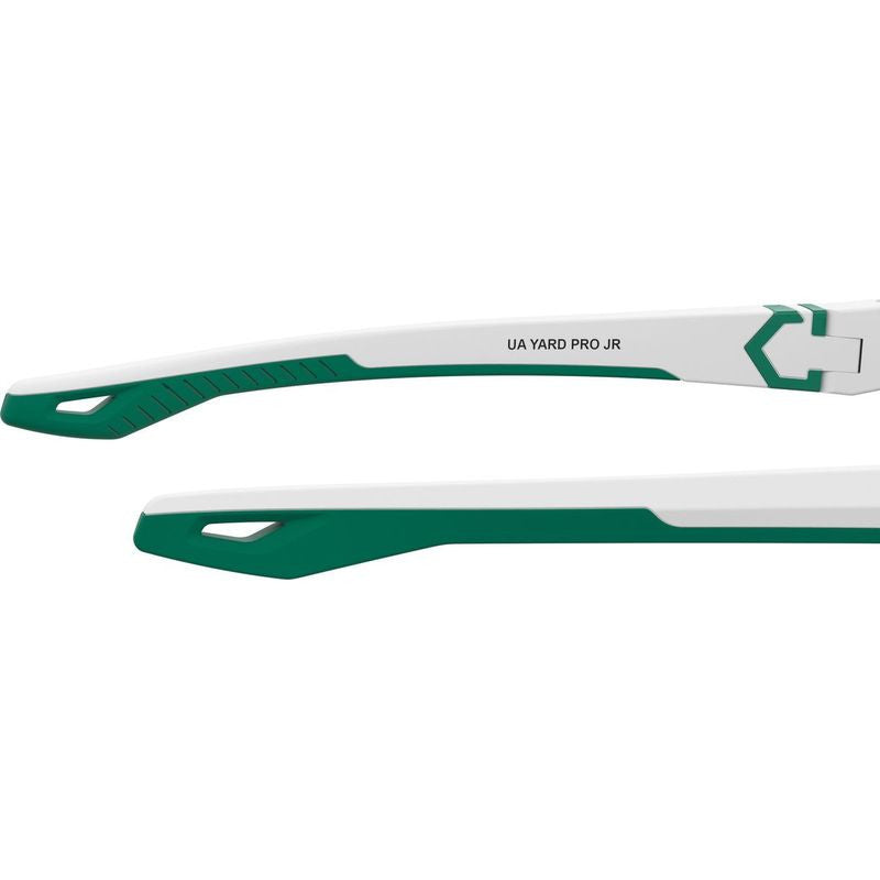 UA Yard Pro Jr, White Green/Green Mirror Lenses