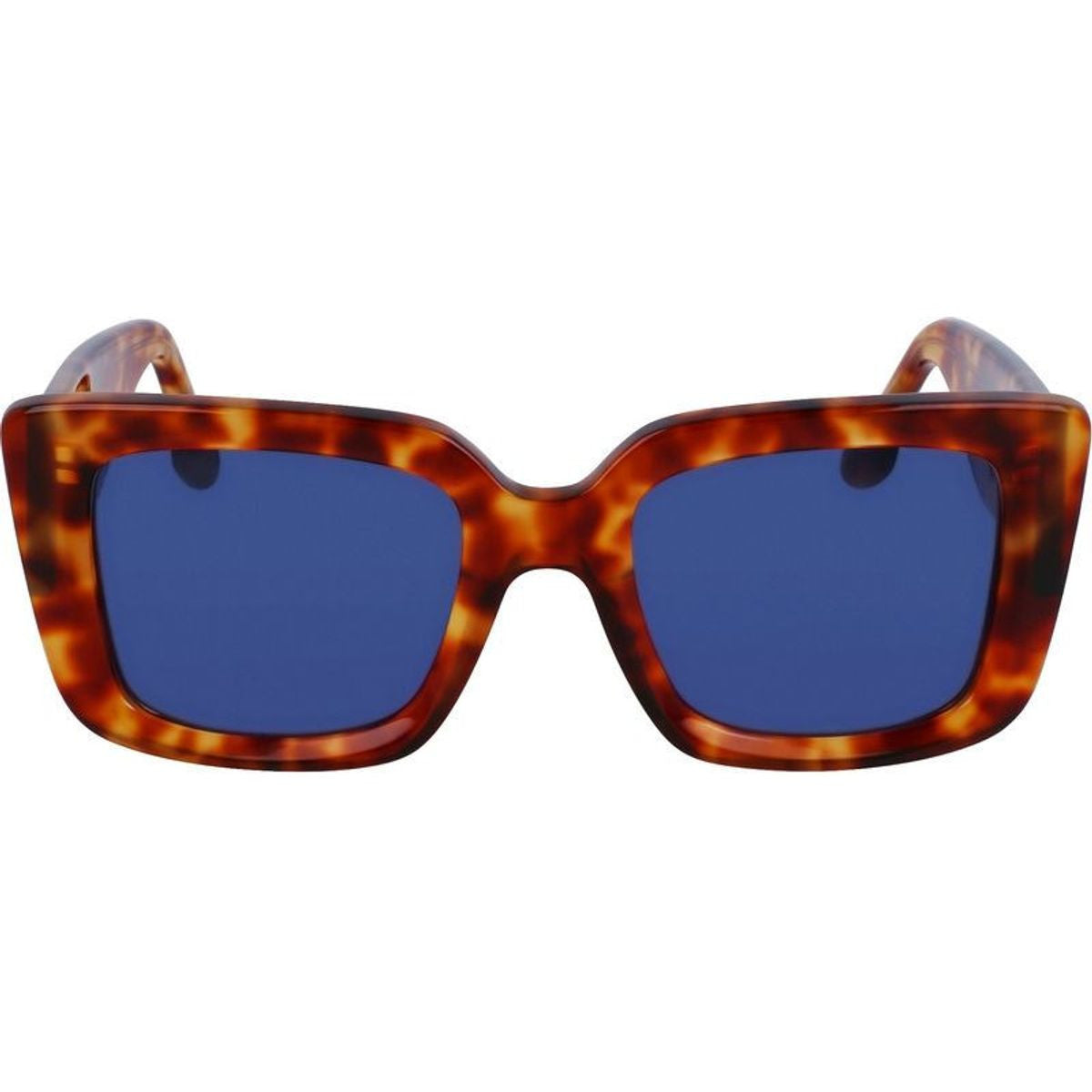 VB653S, Blonde Havana/Blue Lenses