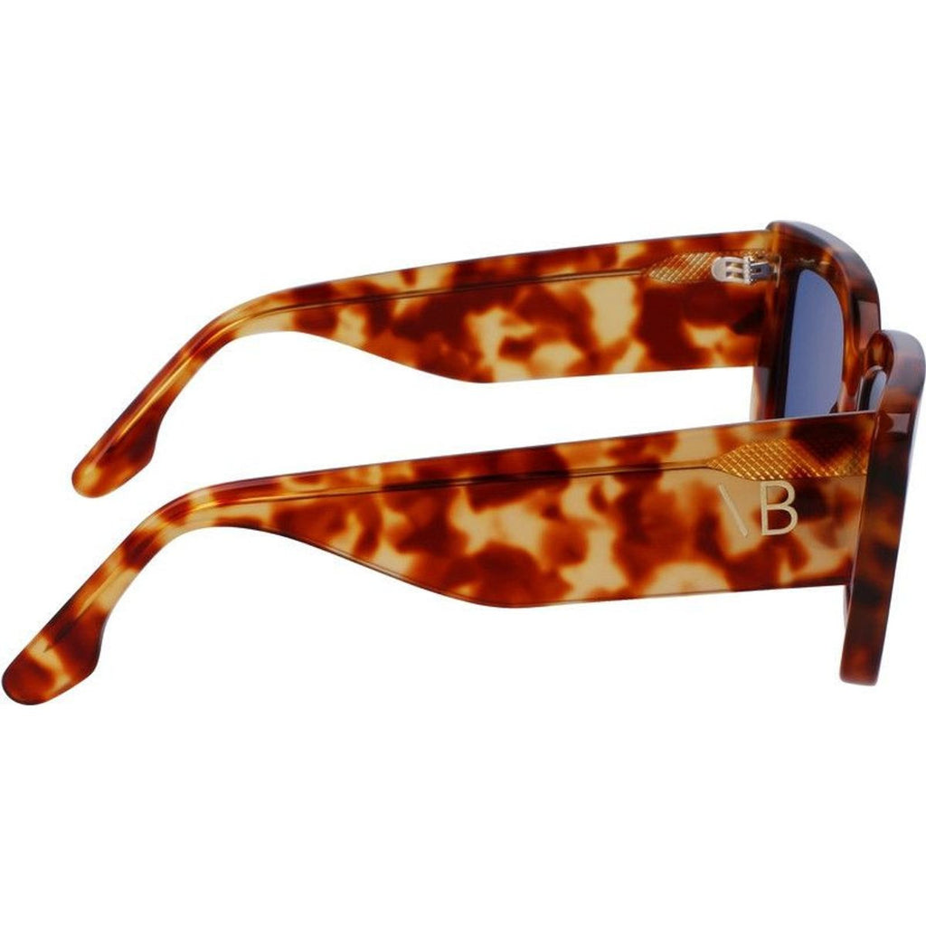 VB653S, Blonde Havana/Blue Lenses