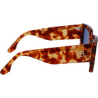 VB653S, Blonde Havana/Blue Lenses
