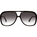 Bang, Gloss Black with Gold Metal Trim/Black Gradient Polarised Lenses