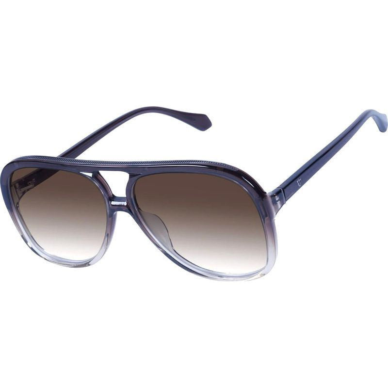 Bang, Smoky Quartz with Gunmetal Trim/Brown Gradient Lenses
