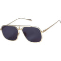 Capita, Brushed Gold Titanium/Black Lenses
