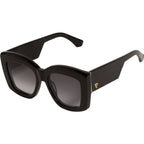 Coltrane, Gloss Black with Gold Metal Trim/Black Gradient Polarised Lenses