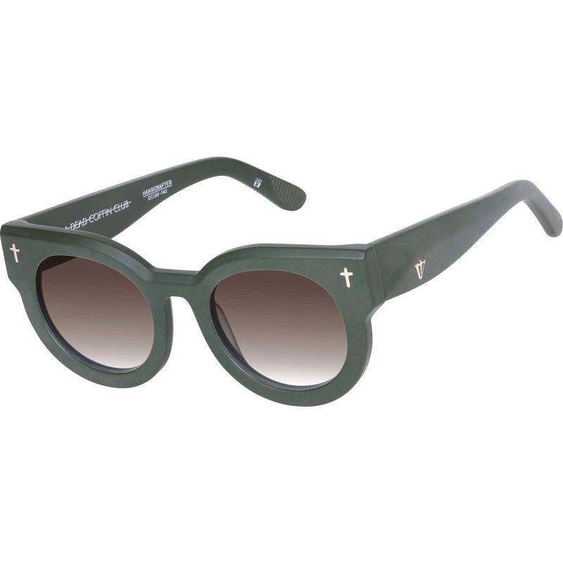 A Dead Coffin Club, Matte Army Green/Brown Gradient Lenses