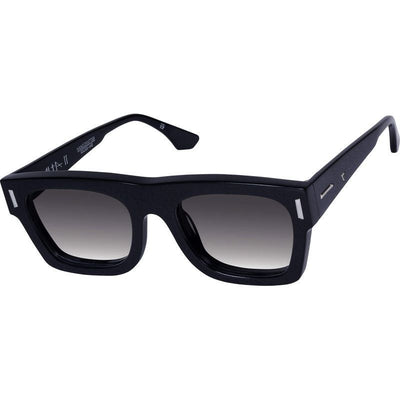 Alta II, Gloss Black with Silver Metal/Black Gradient Lenses