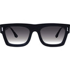 Alta II, Gloss Black with Silver Metal/Black Gradient Lenses