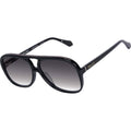 Bang Bang, Gloss Black with Metal Trim/Black Gradient Lenses