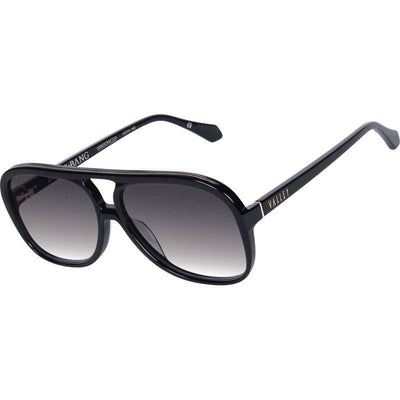Bang Bang, Gloss Black with Metal Trim/Black Gradient Lenses