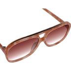 Bang Bang, Pastel Tort with Gold Metal/Dark Orange Gradient Lenses