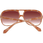 Bang Bang, Pastel Tort with Gold Metal/Dark Orange Gradient Lenses