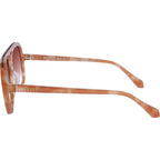 Bang Bang, Pastel Tort with Gold Metal/Dark Orange Gradient Lenses