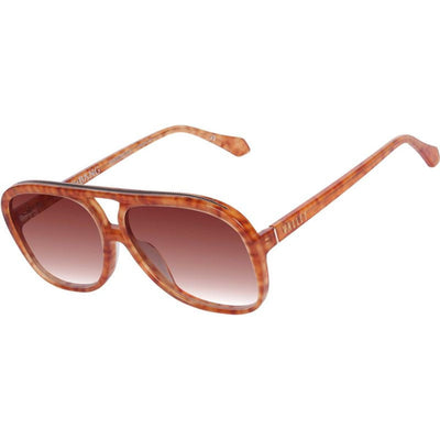 Bang Bang, Tiger Tort with Gold Metal Trim/Dark Orange Gradient Lenses