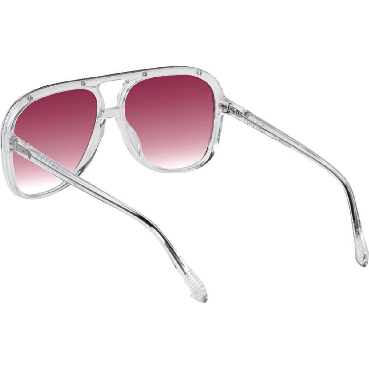Bang, Crystal with Silver Metal Trim/Rose Gradient Lenses