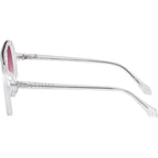 Bang, Crystal with Silver Metal Trim/Rose Gradient Lenses