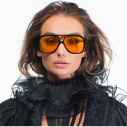 Bang, Gloss Black/Orange Lenses