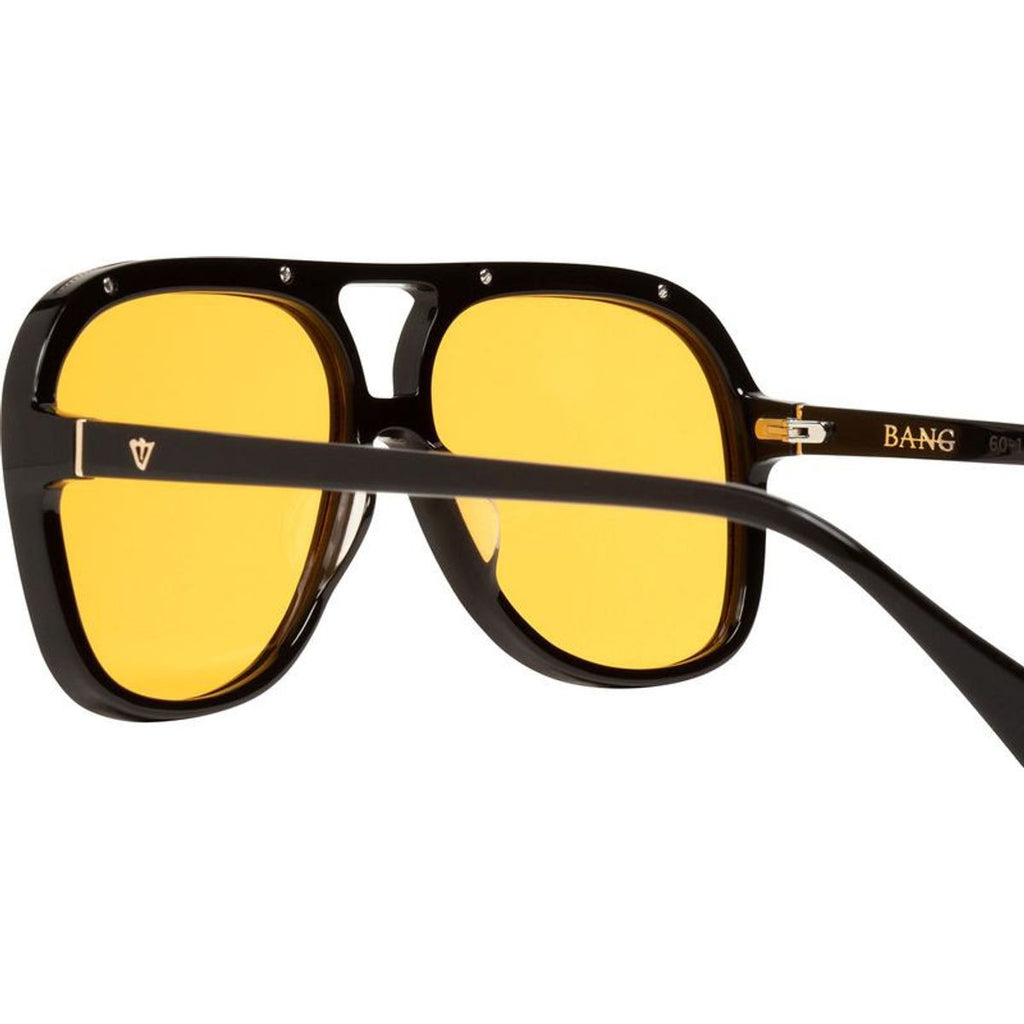 Bang, Gloss Black/Orange Lenses