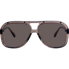 Bang, Transparent Mocha with Rose Gold Metal Trim/Brown Lenses