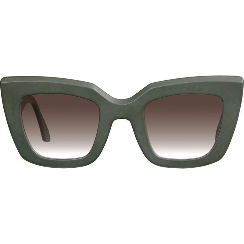 Brigada, Matte Army Green/Brown Gradient Lenses