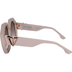 Colosseum, Light Tan with Rose Gold Metal/Brown Gradient Lenses
