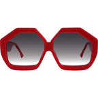 Colosseum, Red with Gold Metal/Black Gradient Lenses