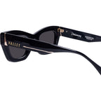 Delancey, Gloss Black with Gold Metal/Black Lenses