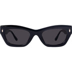 Delancey, Gloss Black with Gold Metal/Black Lenses