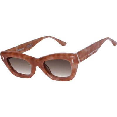 Delancey, Pastel Tort with Gold Metal/Brown Gradient Lenses