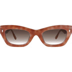 Delancey, Pastel Tort with Gold Metal/Brown Gradient Lenses