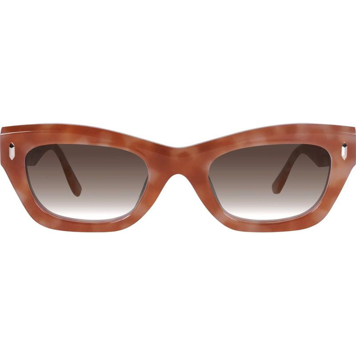 Delancey, Pastel Tort with Gold Metal/Brown Gradient Lenses