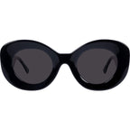 Hollywood, Gloss Black with Gold Metal/Black Lenses
